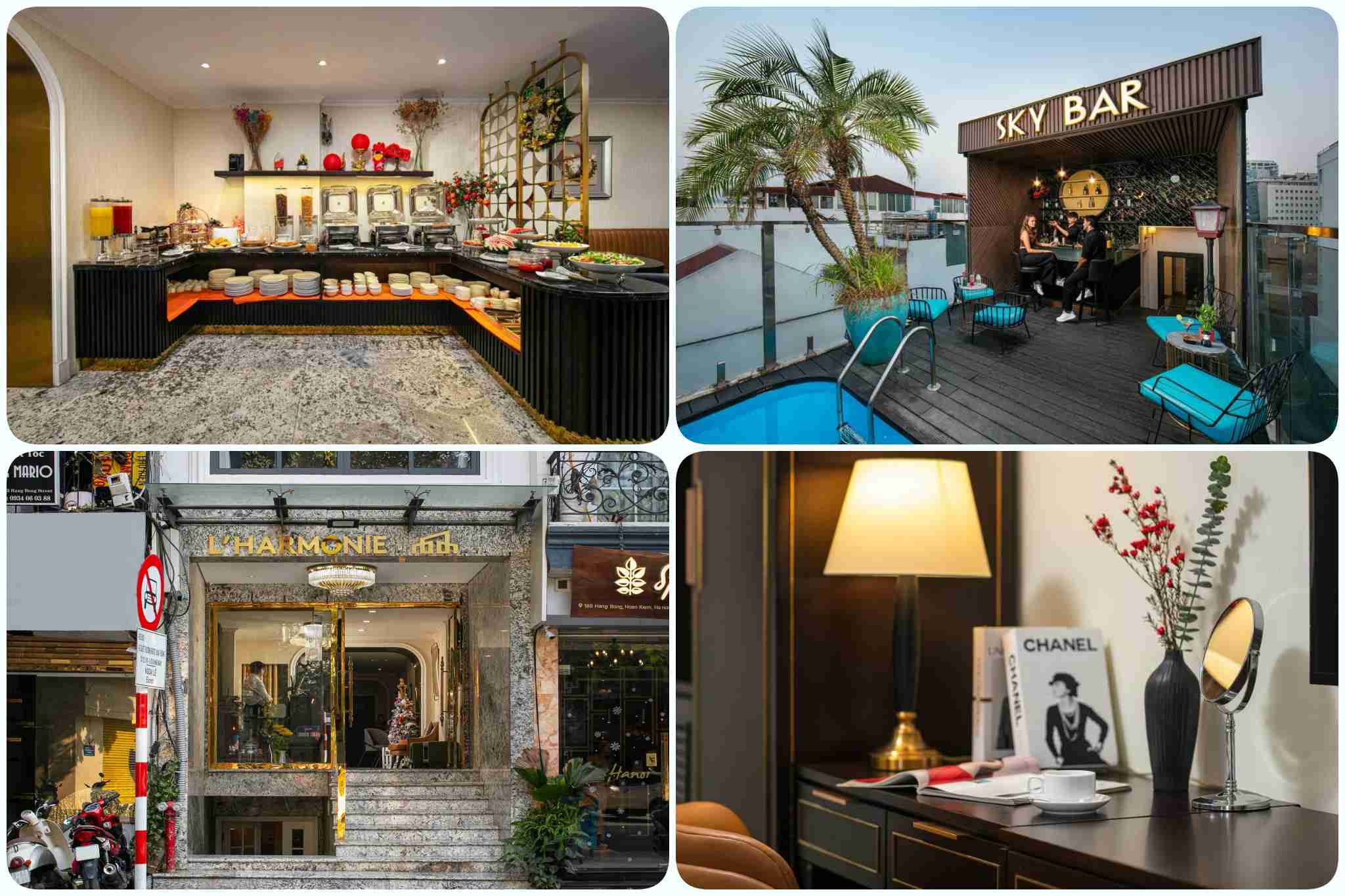 Review San Palace Hotel - lối thiết kế hiện đại giữa lòng thủ đô